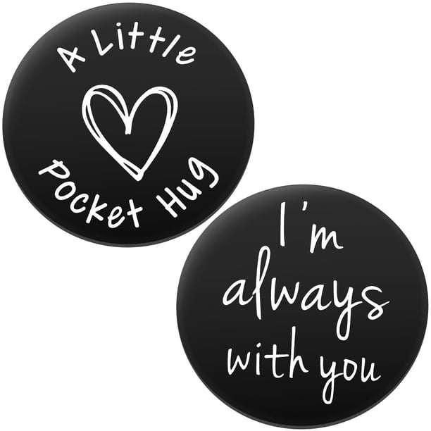 Regalo Token de Acero "Siempre Estoy Contigo" de MIXJOY Pocket Hug