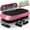 Pink, variant on Lifepro Waver Mini Vibration Plate Exercise Machine – Whole Body Vibrating Plate Machine for Lymphatic Drainage, Muscle Toning & Recovery with Resistance Bands & Remote - Blue