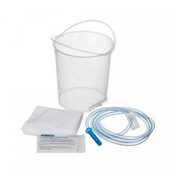 Gentle-L-Care Enema Bucket Set w/Castile Soap, 1500 mL, 50 Count