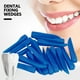 thumbnail image 2 of 100 Uds. Dental desechable, cuñas para diastema, herramienta de llenado Dental, suministro # azul, 2 of 10