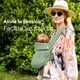thumbnail image 3 of Momcozy Cangurera Ergonómico, Portabebés De Algodón Y Lino Natural, Mochila Para Bebé BC001, 3 of 7
