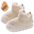 thumbnail image 1 of Zapatos Casa Cálidos Borrosas Botas Esponjosas Pelaje Peluches Antideslizan La Suela Gruesa para Interiores Al Aire Libre, 1 of 9