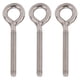 thumbnail image 3 of Paquete de 10 pernos de ojo de elevación M6 de acero inoxidable, ganchos de ojo para uso en interiores y exteriores, 3 of 5