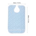 thumbnail image 1 of Bavoir Manger, Serviette Adulte Réutilisable, PVC Imperméable à l'Eau Durable à Utiliser le Repos pour le Bureau à Domicile, 1 of 8