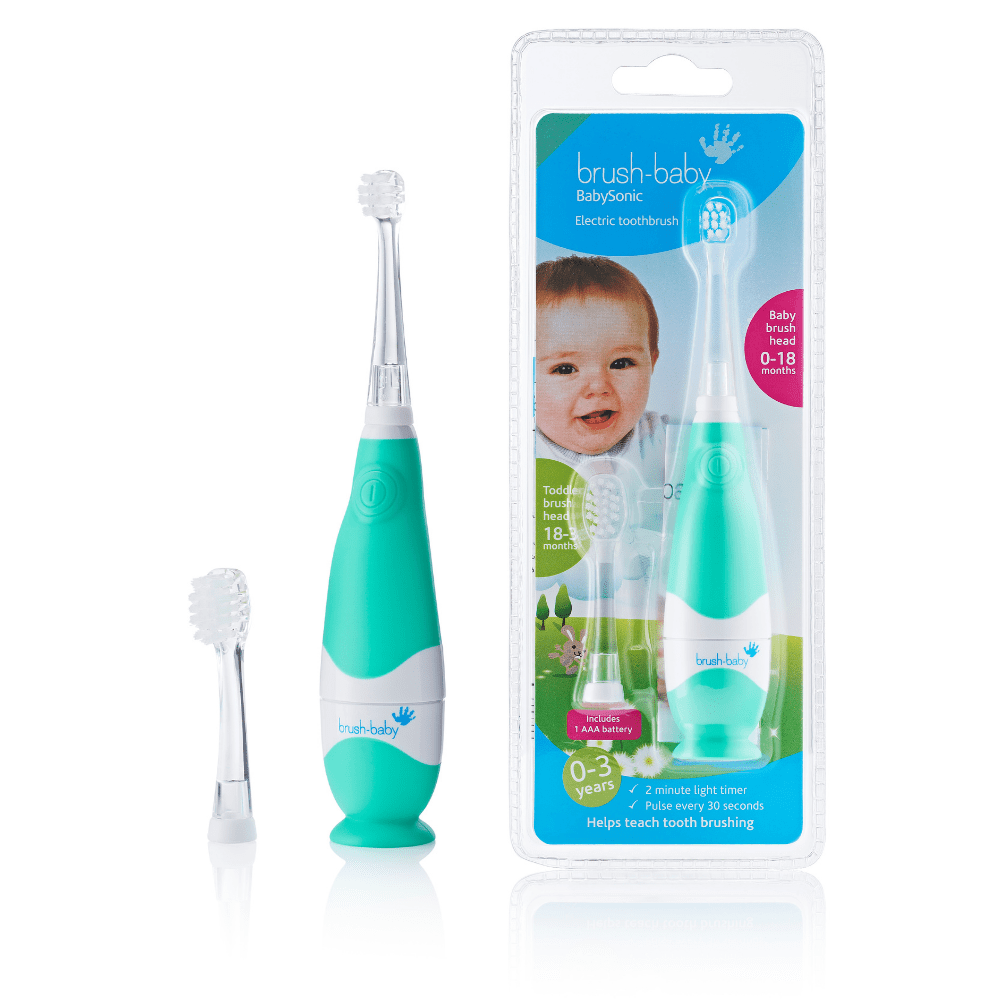 Brush Baby BabySonic Infant and Toddler Electric Toothbrush for Ages 0