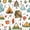 Brown Green Orange, variant on Erosebridal Teens Animal Bears Bed Sheets 4pcs,Kids Boys Girls Happy Camping King Sheets,Ultra Soft Home Decor