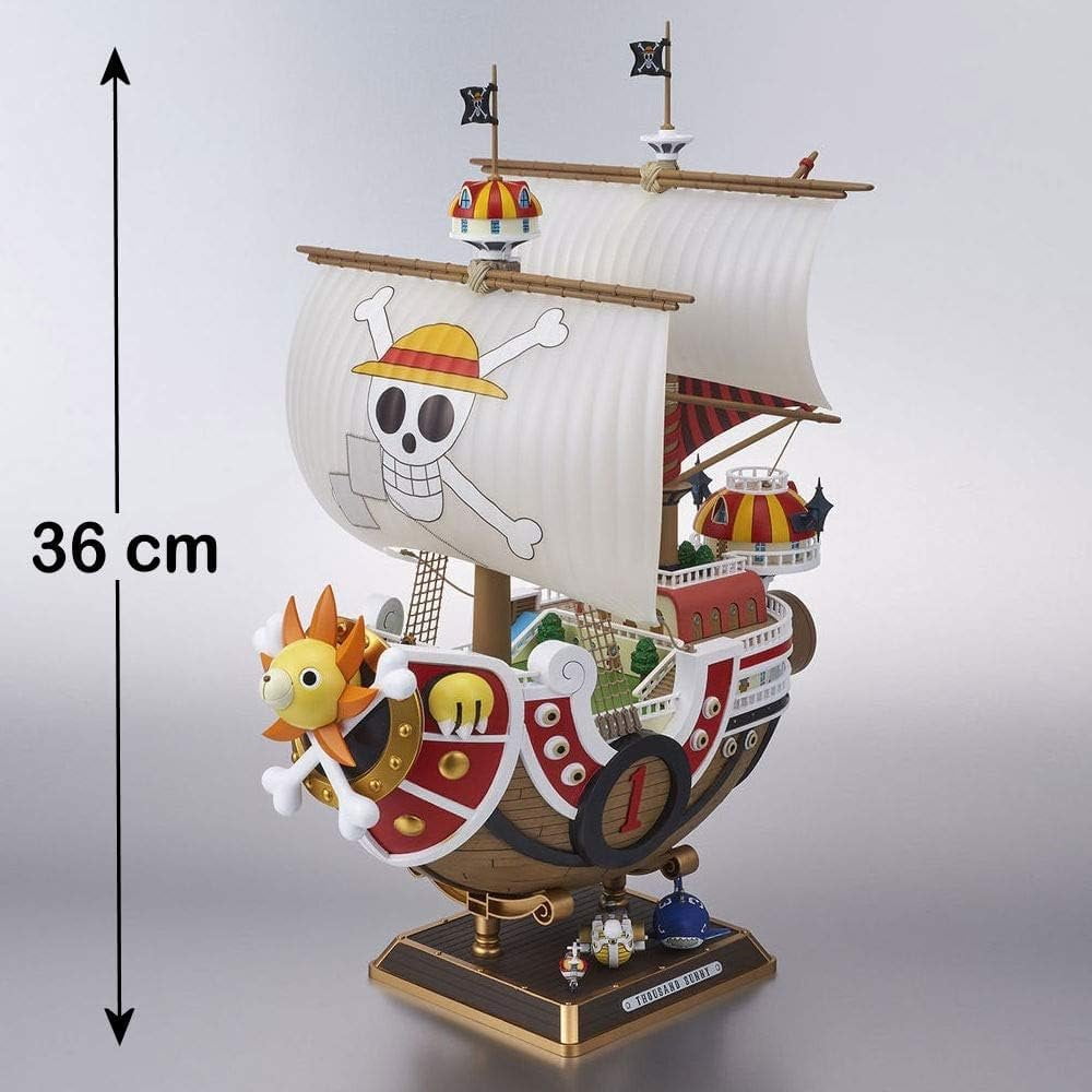 Bandai One Piece Collectible Thousand Sunny Sailing Ship Action Figures