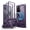 Purple, variant on Dexnor Magnetic Case for Samsung Galaxy S24 Ultra Case, Compatible with Magsafe, 2 Front Frames & Built-in Screen Protector, Bumper Rugged Shockproof Full-Body Protective Cover with Kickstand,Pink
