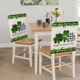 thumbnail image 5 of St. Patrick's Day Chair Back Covers, Removable Chair Covers for Dining Chairs Set of 8, Washable Chairs Slipcovers Back Seat Protector for Wedding Party 19"x20", 5 of 9