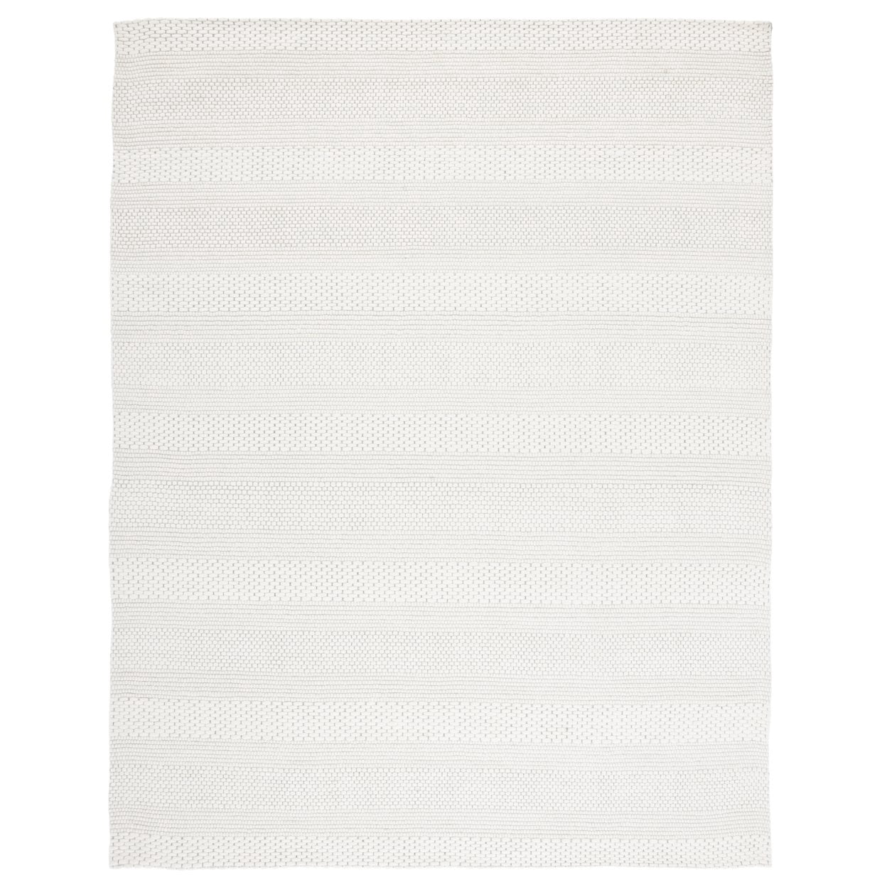 SAFAVIEH Marbella Cassarah Striped Area Rug, Ivory, 7' x 7' Round