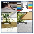 thumbnail image 4 of 11' x 11' Beige Sun Shade Sail UPF50 Square SMTAPR1013 Canopy Fabric Cloth Screen, Water and Air Permeable & UV Resistant, Heavy Duty, Carport Patio Outdoor - We Customize Size, 4 of 7