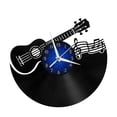 thumbnail image 2 of Guitar 4 12 Inch Vinyl Record Wall Clock - Silent, Creative, and Unique Clock for Living Room, Entryway, or Bedroom Decor - Perfect Gift Idea(12 inchs B without LED), 2 of 6
