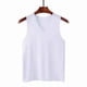 thumbnail image 2 of Minnieouse Ropa interior sin mangas para hombres Cerrar-Chaleco deportivo Ventilar Cómodo Amigable con la piel Fácil cuidado Muchos colores Underwaist Camisetas Blanco XL 115-125 Libras Minnieouse AP013342-02, 2 of 6