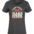 thumbnail image 3 of Instant Message - Farm Fresh Hard Cider Hot or Cold - Women's Any Way Dress, 3 of 6