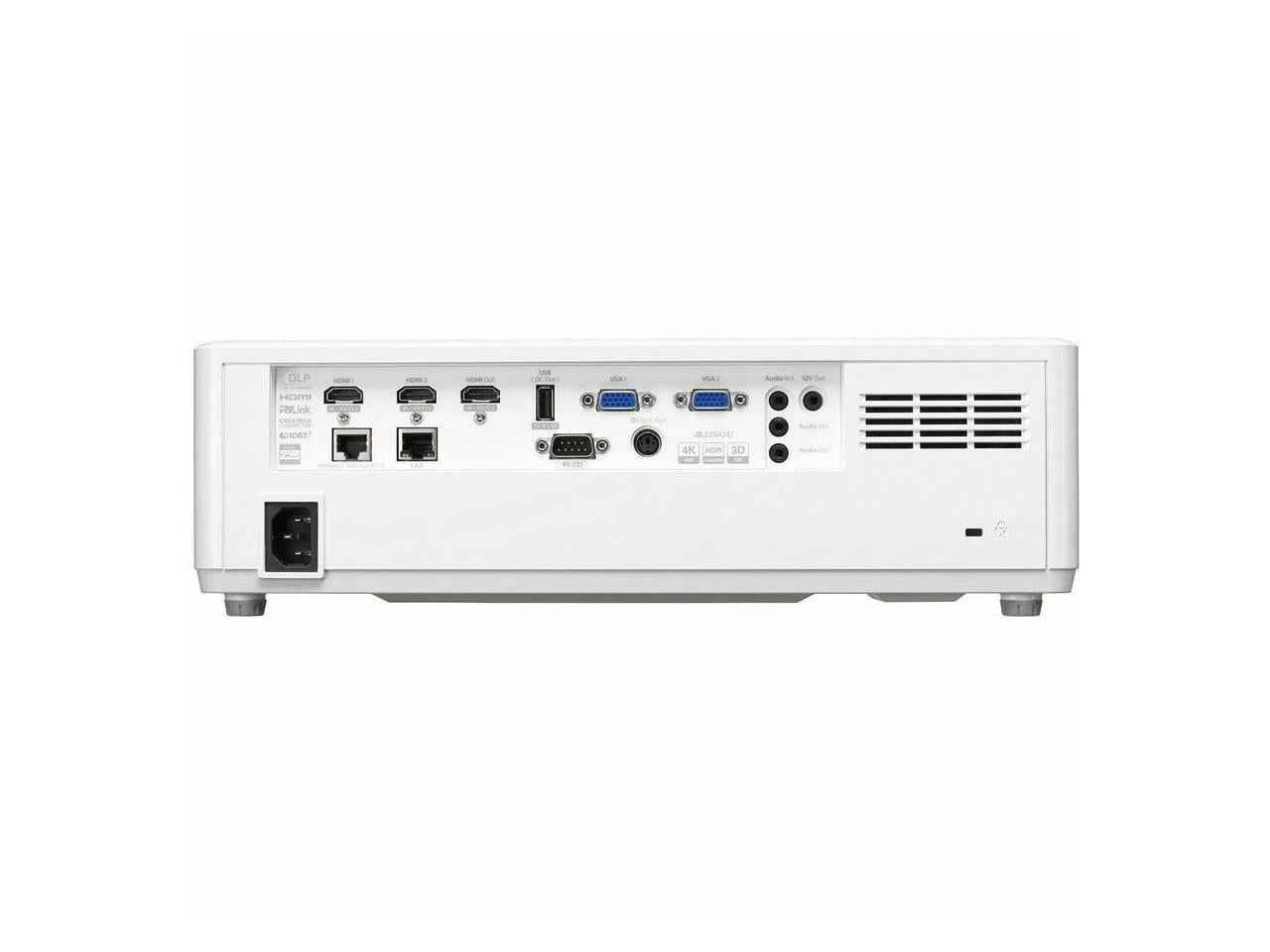 7000 lumen 4K UHD projector - High brightness and compact for multiple professional environments Long life DuraCore laser technology - Delivers 30,000 hours of virtually maintenance free operation