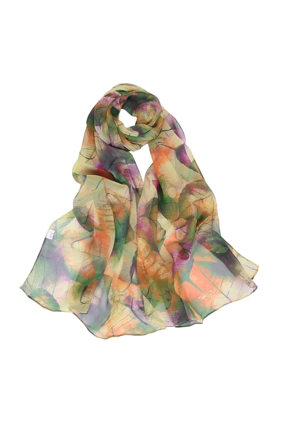 Womens Scarf For Lightweight Print Floral Pattern Fashion Scarves Sunscreen For Spring Summer Winter Fall Shawl Wraps Scarfs