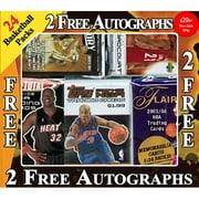 NBA 24-Pack With 2 Autographed Cards