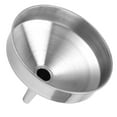 thumbnail image 3 of Stainless Steel Funnel Thickened Kitchen Funnel for Transferring of Liquid Dry Ingredient15cm, 3 of 5