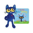 MerryMakers Pete the Kitty Soft Plush Baby Blue Cat Toy, 8.5Inch, based on the book series by