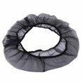 thumbnail image 1 of Jupe Attrape-Graines Aérée à Ouverture Élastique en Maille pour Cage à Oiseaux, Douce, Ventilée, Lavable, Réutilisable, Filet de Protection, Noir m, 1 of 7