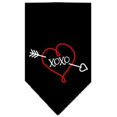 thumbnail image 1 of Xoxo Sérigraphie Bandana Noir Petit, 1 of 1