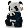 thumbnail image 1 of Peluche con fondo de pandas para padres e hijos de 30 cm y 10 cm de peluche, 1 of 6