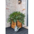 thumbnail image 4 of Vita Mezza 22"L x 22"W x 22"H Cedar Cube Planter, Golden Brown, VT17711, 4 of 12