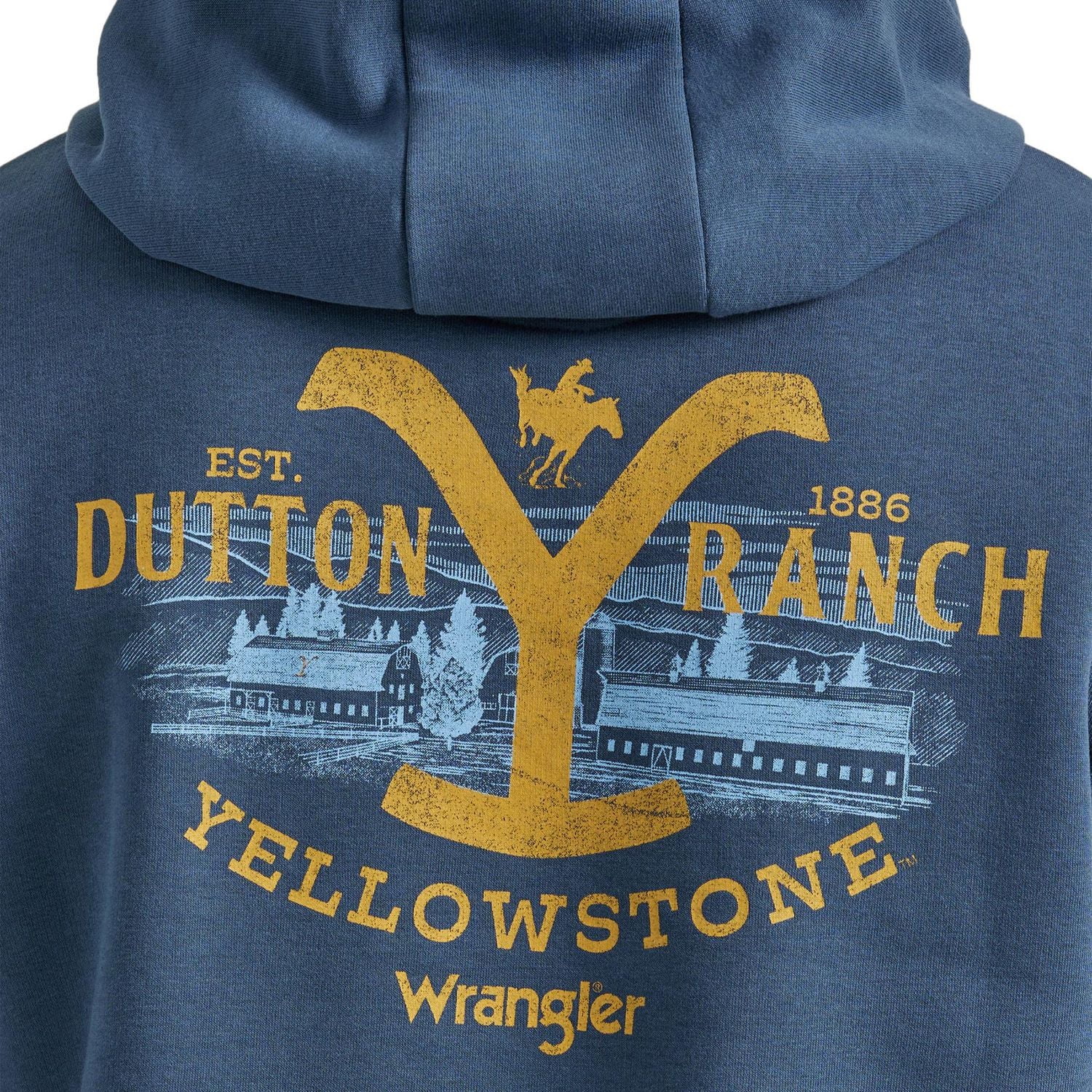 Sweat-shirt à capuchon Yellowstone pour hommes Wrangler