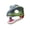 Green Raptor, variant on Hard Plastic Dinosaur Mask with Roaring Sounds,Moving Mouth Dino Raptor Masks,Interaction Dino Helmet,Halloween Birdthday Dinosaur Costume