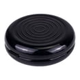 thumbnail image 1 of Sidaley Caja de almacenamiento de monedas redonda a prueba de golpes a prueba de lluvia antioxidante caja de Color sólido contenedor Carpetas de archivos Negro, 1 of 6