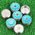 thumbnail image 1 of 1Pair 5-35g Blue Odyssey Stroke Lab White O-Works Golf Club Putter Weights Train, 1 of 4