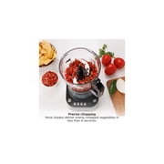 Ninja 9-Cup Food Processor, 4 Auto-iQ Presets, Reversible Slicing/Shredding Disc, BZ601, Silver