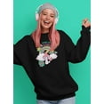 thumbnail image 2 of Teach You Something New Sweatshirt Women -Image by Shutterstock, Female Medium, 2 of 4