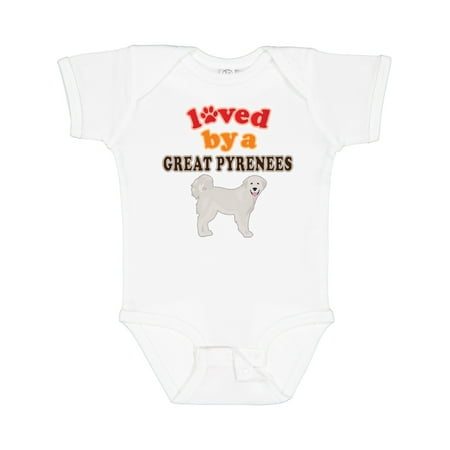 

Inktastic Great Pyrenees Dog Lover Boys or Girls Baby Bodysuit