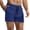 Royal Blue, variant on JoveMarine Men's Quick Dry Mesh Training Pants Breathable Running Shorts for Fitness and Sports Thin Casual Summer Pants Army Green L