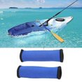 thumbnail image 2 of Enveloppé dans du Néoprène Antidérapant, Résistant aux Ampoules et aux Appels, Accessoire de kayak durable pour Séparer les Rames - 2 Ensembles (Bleu et Rouge), 2 of 4