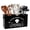 Black, variant on WormHome Solid Wood Utensil Holder for Kitchen Counter, Large 3 Compartment Kitchen Utensil Holder with Removable Divider, Modern Farmhouse Cooking Tool Organizer for Countertop Decor, Black