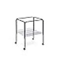 thumbnail image 3 of Prevue Pet Products Rolling Stand with Shelf, Black, 3 of 3