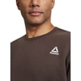thumbnail image 4 of Reebok Men's and Big Men's Game Day Fleece Crewneck Sweatshirt, Sizes XS-5XL, 4 of 5