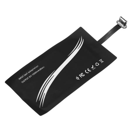 USB 3.1 Type C Wireless Qi Charging Receiver Module Patch Wireless Charger Film Card For Samsun g Galaxy A8 A7 A5 A3 C9 C7 Pro Plus Google Pixel 2 XL Nexus 5X 6P L G Stylo 4 Moto