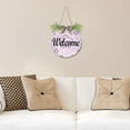 thumbnail image 6 of Simple Line Star Welcome Sign for Front Door Wreath Door Sign for Farmhouse Porch Decoration Indoor Outdoor, 6 of 7