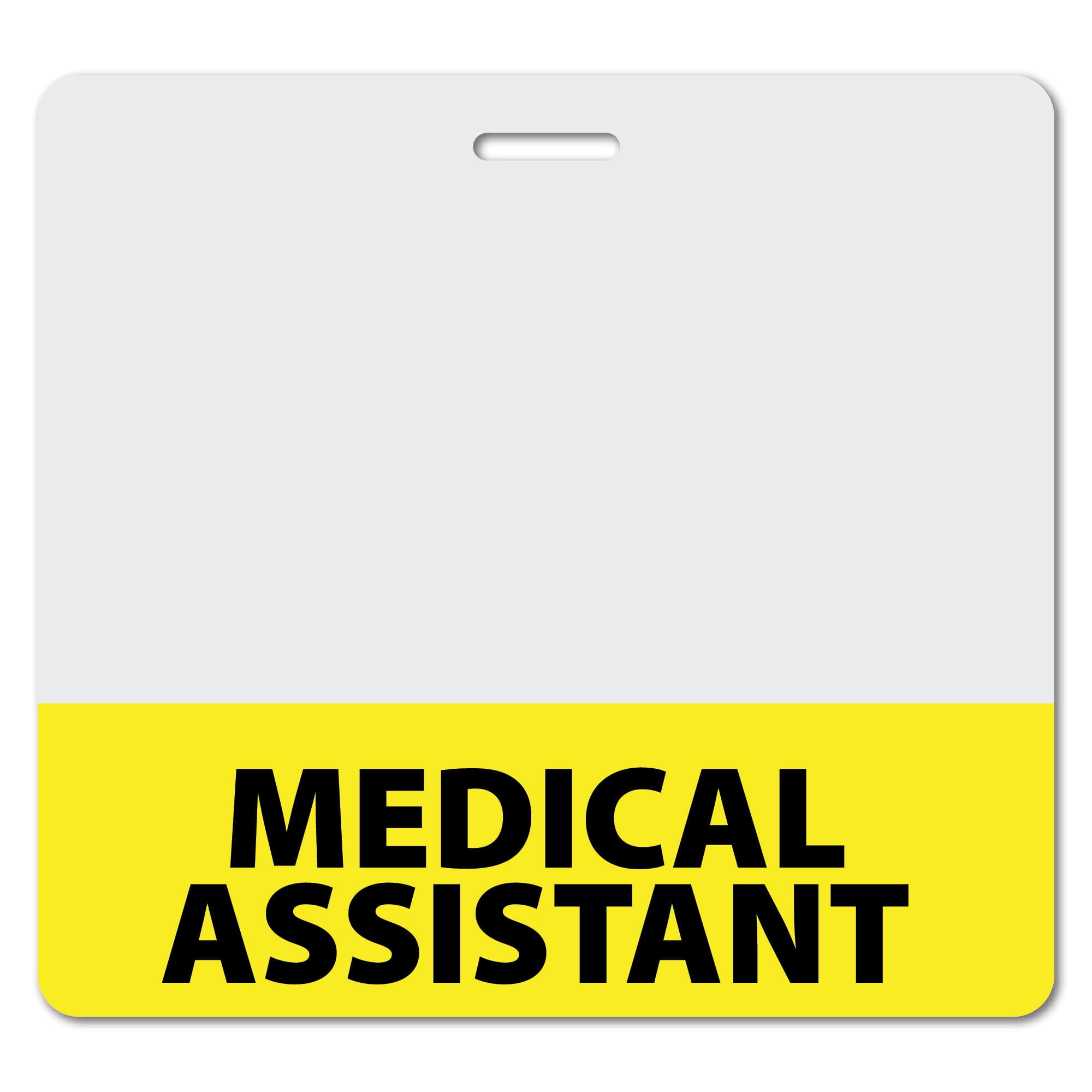 MEDICAL ASSISTANT Heavy Duty Horizontal Yellow (5 pack) Spill & Tear