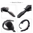 thumbnail image 3 of Methold Auriculares de negocios inalámbricos para conducir con micrófono, miniauriculares recargables para música, conductores de coche, juegos de Type3 NO3, 3 of 6