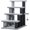 Light Grey, variant on PawHut 4 Levels Cat Steps with Scratching Posts for High Bed, Sofa, Gray