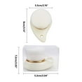 thumbnail image 3 of CELNNCOE Face Wash Brush Manual Cleansing To Blackheads Makeup Remover Cleansing Pores Massage Cleansing Brush,Massager,white,Free Size, 3 of 6