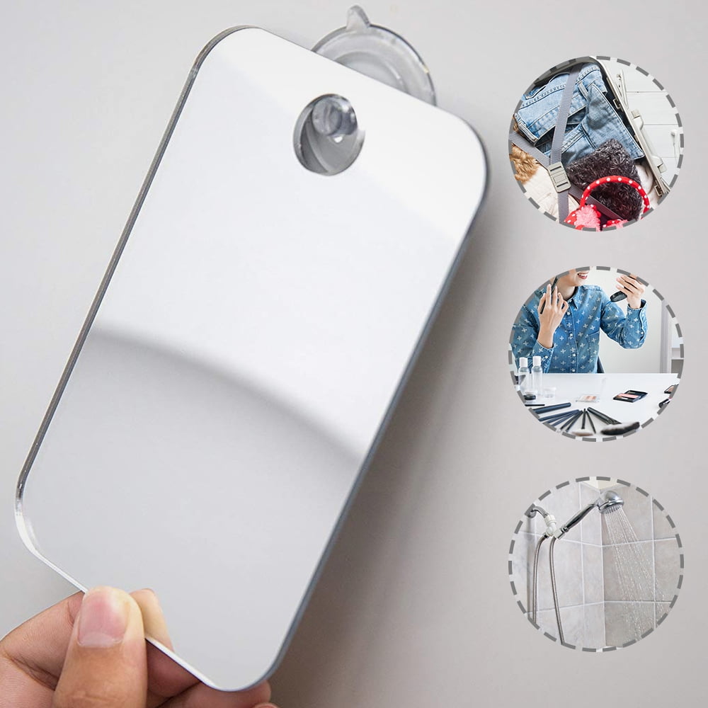TWSOUL Deluxe Shave Well FogFree Shower Mirror,Fogless Shatterproof
