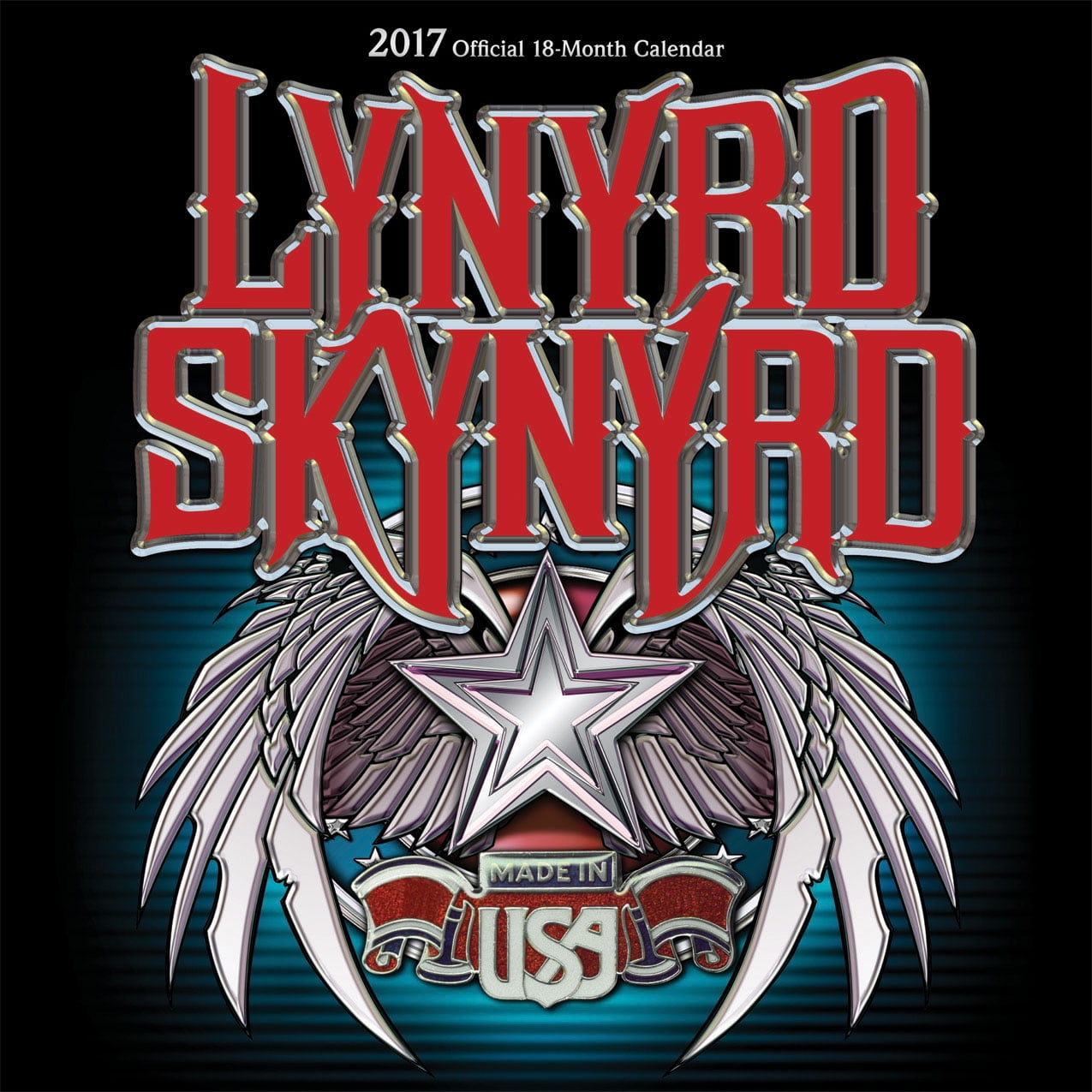 C&D Visionary Lynyrd Skynyrd MC Club Silver Metal Sticker S-7806-M