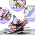 thumbnail image 6 of CCOCC 3D Pop Up Birthday Cards for Women-Beautiful Butterfly&Flower Greeting Card with Envelope-Perfect Mother'S Day,Wife,Mom,Sister,Friend Gift-Handmade 3D Paper Art Card, 6 of 7