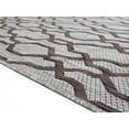 thumbnail image 2 of United Weavers Augusta Indoor/Outdoor Area Rug 3900 10450 Belle Mare Brown 5' 2" x 7' 6" Rectangle, 2 of 4