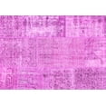 thumbnail image 1 of Ahgly Company Indoor Rectangle Patchwork Pink Transitional Area Rugs, 2' x 4', 1 of 4